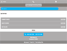 Tablet Screenshot of lakewoodranchfloristinc.com